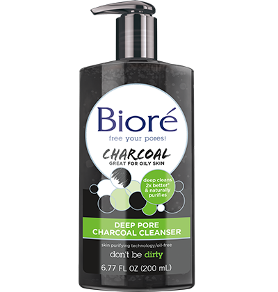 Biore  Deep Pore Charcoal Cleanser  6.77 oz