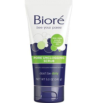 Biore  Pore unclogging Scrub 5 oz