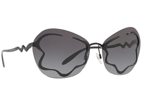 Emporio Armani Women EA2060 3014/8G Black/Gray Gradient Sunglass-GL