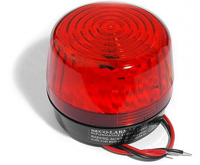 Enforcer Seco Larm SL-126Q/R Security Strobe Light Red