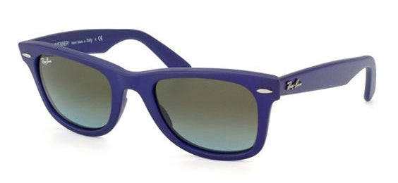 Ray-Ban Men RB2140 887/96 Wayfarer Matte Blue Sunglass-GL