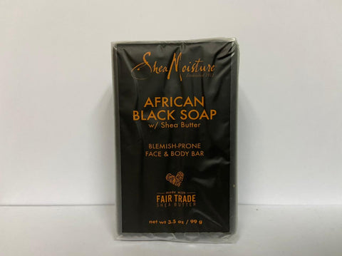 Shea Moisture African Black Soap With Shea Butter 3.5oz