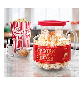 Sharper Image Microwave Popcorn Making Kit