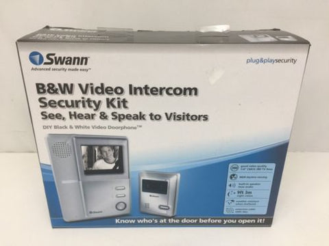 Swann SW244-BVD Doorphone Video Intercom Security Kit With B&W