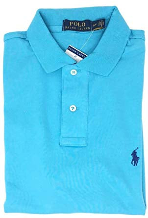 US Polo Assn Custom fit 35-203 Women Short Sleeve Polo T-Shirt Turquoise 152-SHW