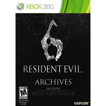 Xbox 360 Resident Evil 6 Game - Archives