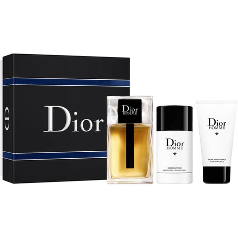 Dior Homme 3Pc EDT Gift Set