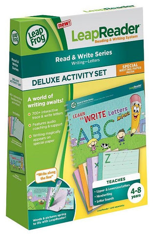 LeapFrog LeapReader Workbook: Learn to Write Letters with Mr. Pencil, Age 4-8 Years