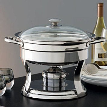 Kirkland Signature Chafing Dish With Lid Rest - Stainless Steel