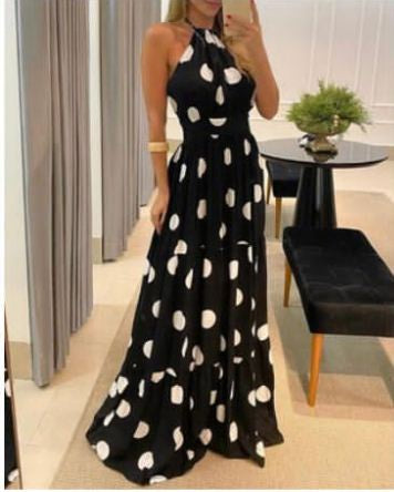 Mundefeis Ruched Long Dress Black