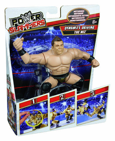WWE Power Slammers The Miz Dynamite Driving Figure