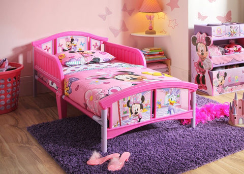 Disney Delta Children: Minnie Mouse Plastic Toddler Bed