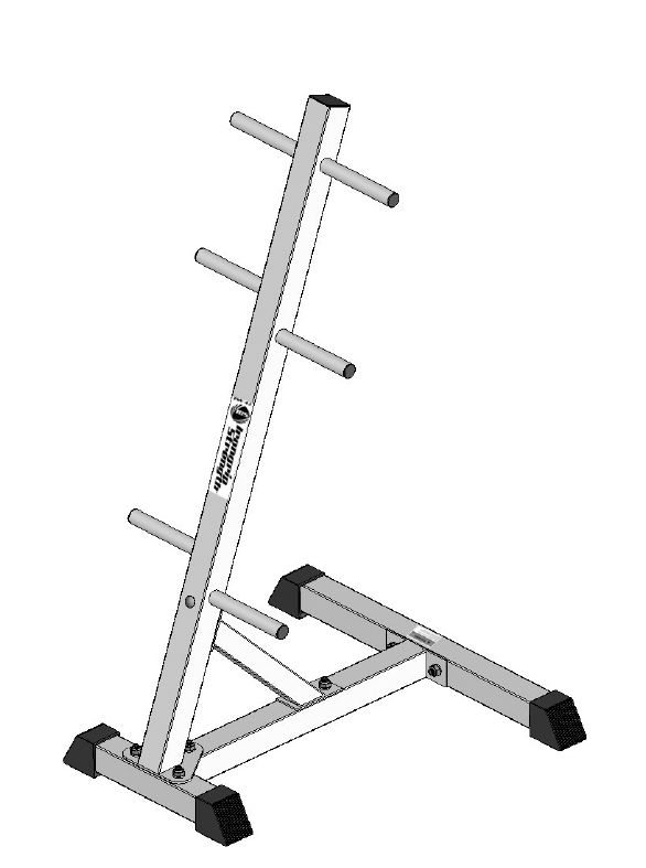 Impex Iron Grip Strength TSA.41 Standard Plate Tree GIZMOS AND GADGETS