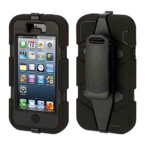 Survivor Griffin Military Duty Case & Belt Clip For Iphone 5