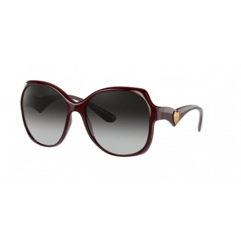 Dolce & Gabbana 0DG6154 32858G Women Transparent Bordeaux Sunglass