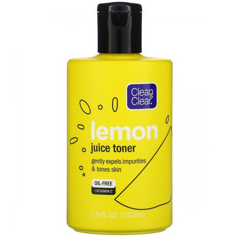 Clean & Clear Lemon Juice Toner 7.5 Ounce (222ml)