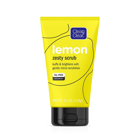 Clean & Clear Lemon Zesty nScrub Oil-Free + Vitamin C 4.2oz