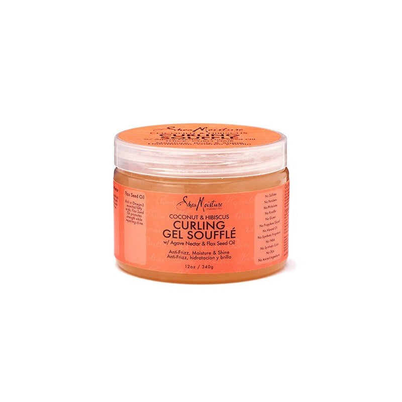 Shea Moisture Coconut & Hibiscus Curling Gel Souffle 12oz