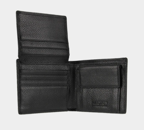 Kenneth Cole RKC002 Men Passcase Wallet Black