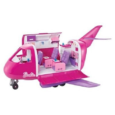 Barbie Glam Jet Vacation Play Set, Pink/Purple Exclusive Airplane