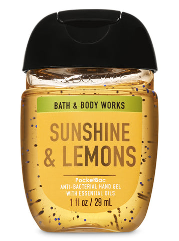 Bath & Body Works PocketBac Hand Sanitizer Sunshine & Lemons 29ML