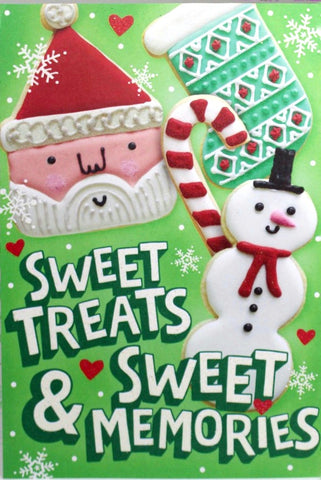 Hallmark Christmas Cards-"Sweet Treats & Sweet Memories'