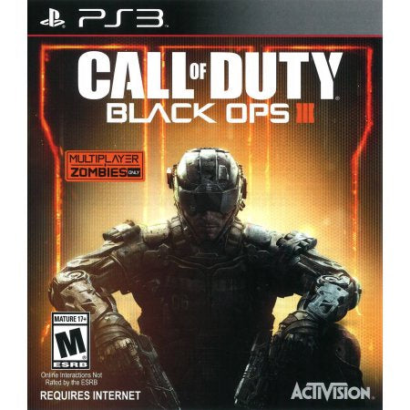 PS3 Call Of Duty Black Ops III Game