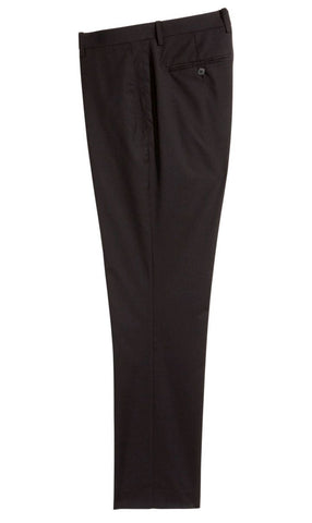 H&M Men Suit Pants Regular Fit Black-SHW