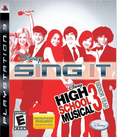 PS3 Disney Sing It - High School Musical 3 Game