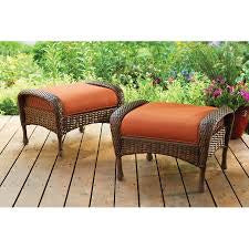 Better Homes and Gardens Azalea Ridge Ottomans, Set of 2