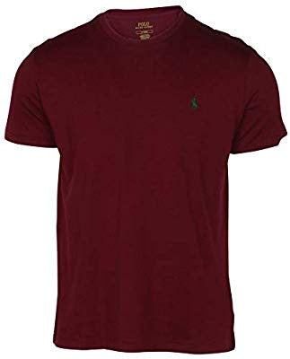 Polo Ralph Lauren Men Crew Neck T-Shirt Wine-MT