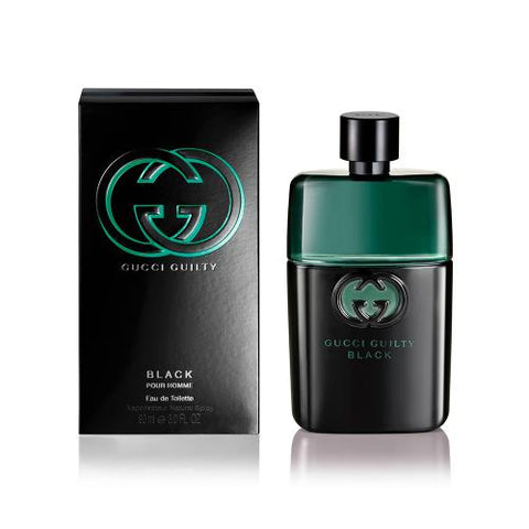 Gucci Guilty Men Black Pour Homme Eau De Toilette Natural Spray 90ml