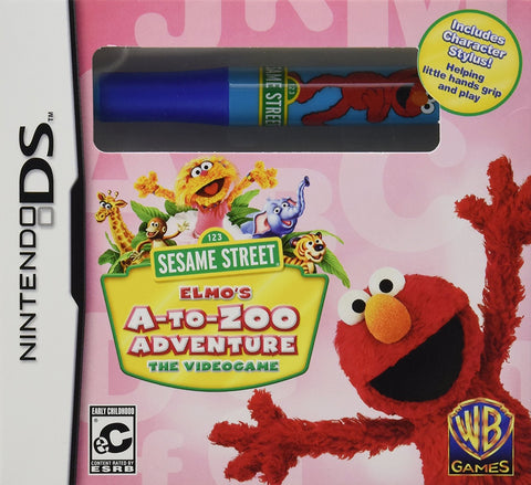 Nintendo DS Sesame Street Elmo's A-To-Zoo Adventure - The Video Game