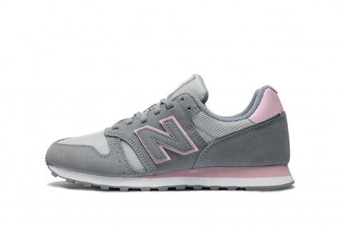 New Balance WL373WND Women Classics Traditionnels Athletic Sneaker Grey/Pink-SHW