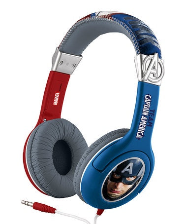 Marvel Civil War Over The Ear Headphone Captain America- Front Standard