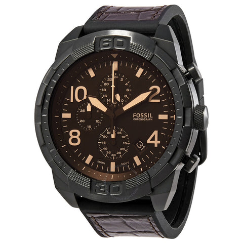 Fossil  Bronson Chronograph Quartz Brown Dial Men's Watch FS5713