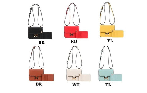 Classic Fashion Women's Crossbody Bag with Wallet -HK8968K
