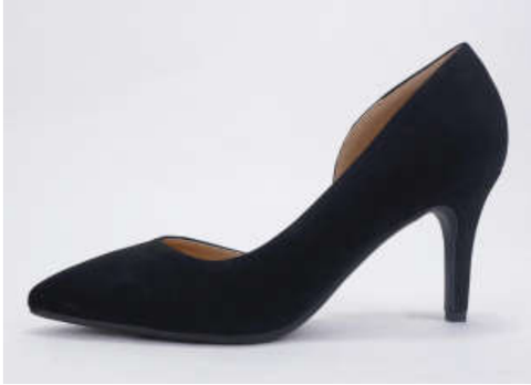 My Delicious  Ruby-S Black Nubuck PU Woman Shoe