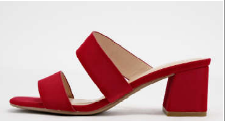 My Delicious Adage-S  Red Nubuck PU Women Shoe