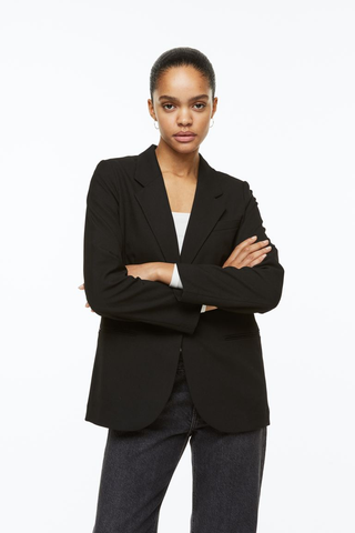 H&M Single Breasted Blazer- Black