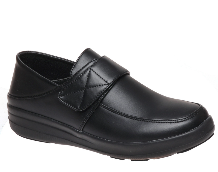 Pierre Dumas Sonora-1  Slip On  ,One Strap Shoe -Black
