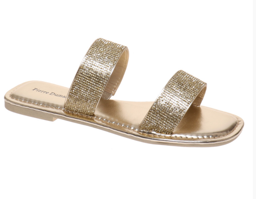 Pierre Dumas Woman Chester-10 Slip on Sandal-Gold