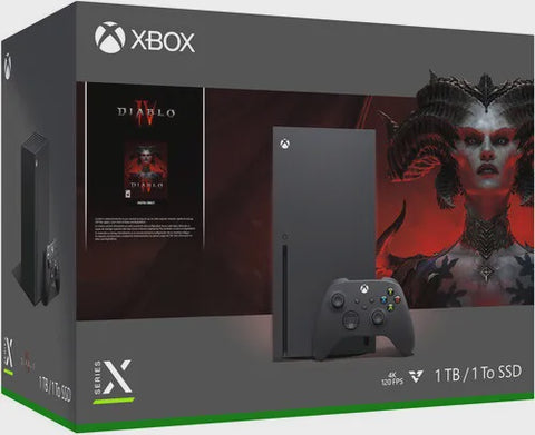 Microsoft Xbox Series X 1TB Video Game Console Diablo IV Bundle