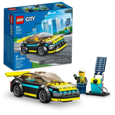 LEGO City Electric Sports Car Building Set 95pc 60383