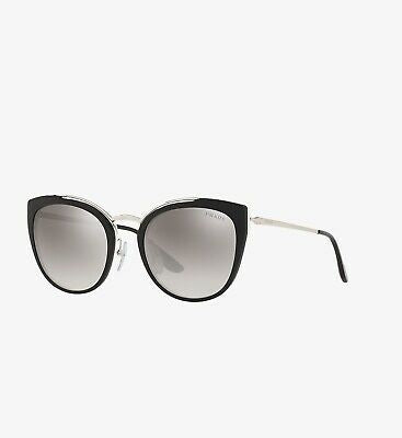 Prada 0PR20US 4BK5O0 Women Conceptual Silver/Black/Ivory Sunglass