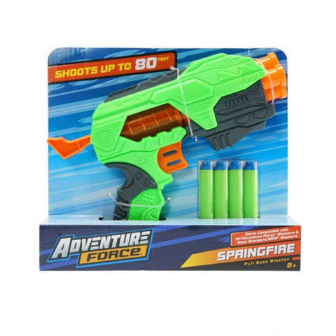 Nerf Adventure Force Springfire Dart Blaster, Shoots Up To 80ft